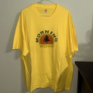 Morning Wood T-shirt size 2XL NWOT